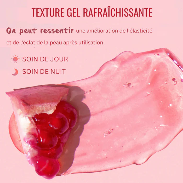 Crème de gelée au collagène