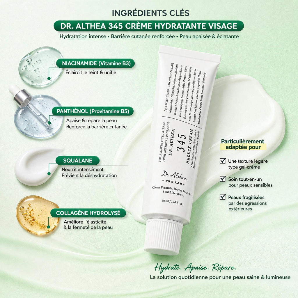 Dr.Althea 345 Crème hydratante pour le visage